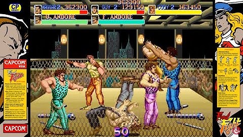 Final Fight 30th Anniversary Edition CPS2 Hack 3Players 1CC Arcade Capcom Dark_Ryu RecreativosOnline