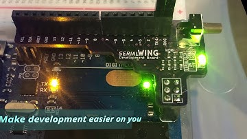 SerialWing - Arduino UNO serial development shield