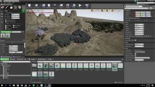 UE4 Landscapes Foliage Tutorials Part 2