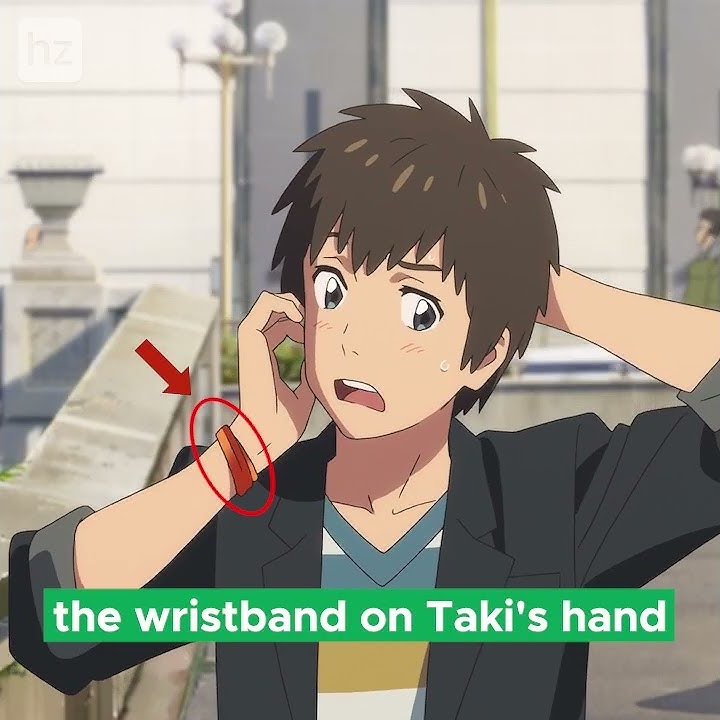 Your Name (2016) Fact / Taki's Wristband