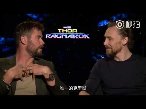 Thor: Ragnarok  Tom Hiddleston e Chris Hemsworth falam sobre o que esperar  do filme