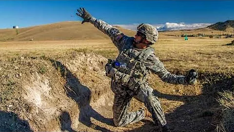 Cottonbalers Soldiers conduct hand grenade and M320 grenade launcher training