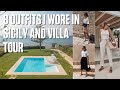 8 Outfits I Wore in Sicily & Villa Tour