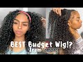 I TRIED A HEADBAND WIG ANNNDD... I&#39;M SHOOK | Curly Headband Wig Review