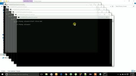 FUNNY VIRUSES | .BAT,.VBS FILES | SWAGHACK DOWN