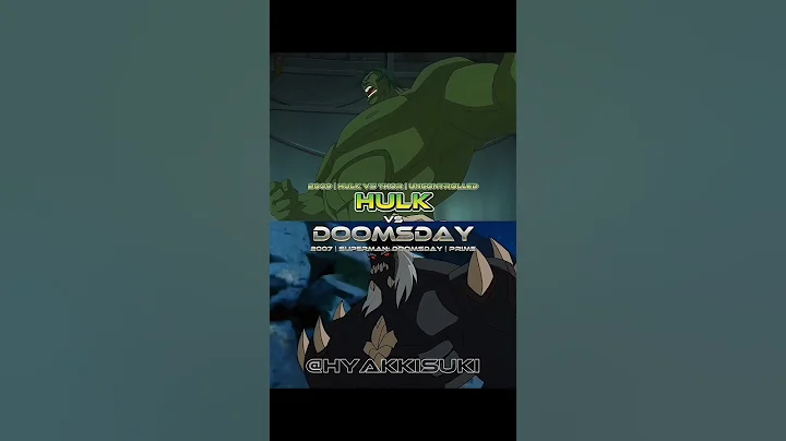 Hulk 2009 vs Doomsday 2007 | #edit #vs #marvel #dc #movie #shorts #fyp #4k #fy #foryou