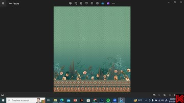 Sizing Measurement of Front Shirt For Textile Designing In Adobe Photoshop Online Zoom Classes