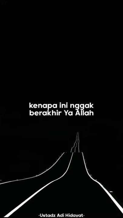 Story Wa Ceramah Ustadz Adi Hidayat ' Allah Sebaik-baiknya Arsitektur Kehidupan' (Status Wa)