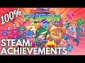 Steam 100 achievement gameplay flipon