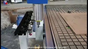 STARMA CNC Advertising Linear atc cnc router 1212 1313 factory directly supply cheap price
