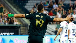 Goal Kevin Kelsy Scores Portlands Second Against San Luis With Header