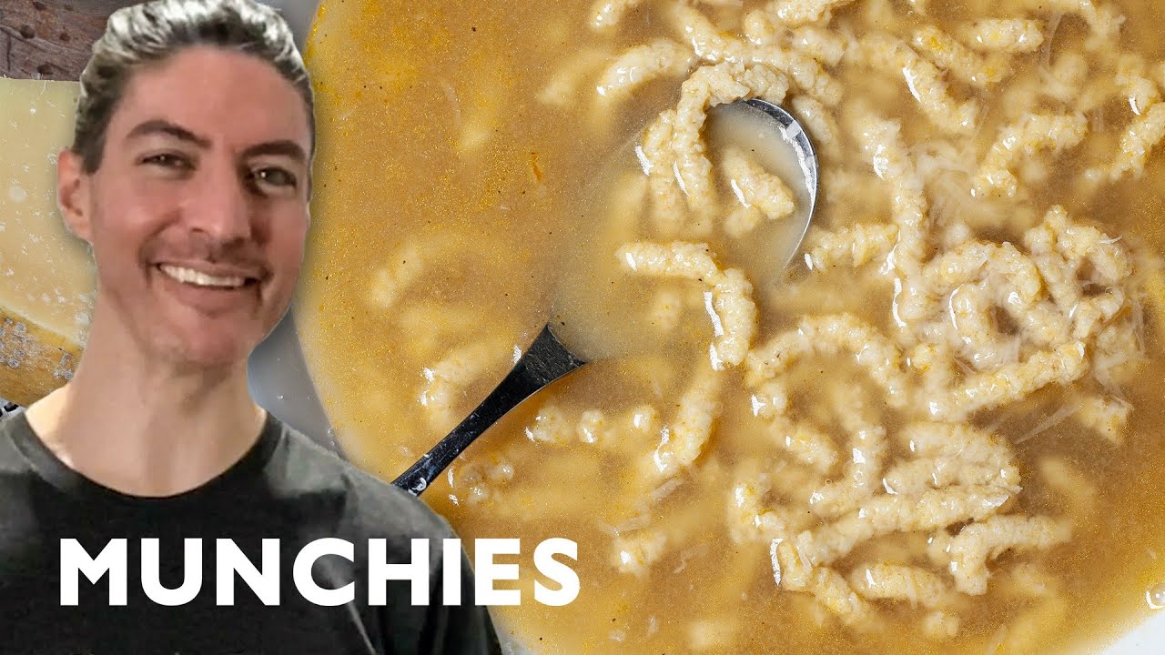 Make Passatelli in Brodo with Stefano Secchi | How To At Home | Munchies