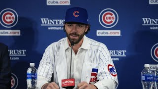 Dansby Swanson's introductory press conference with Cubs