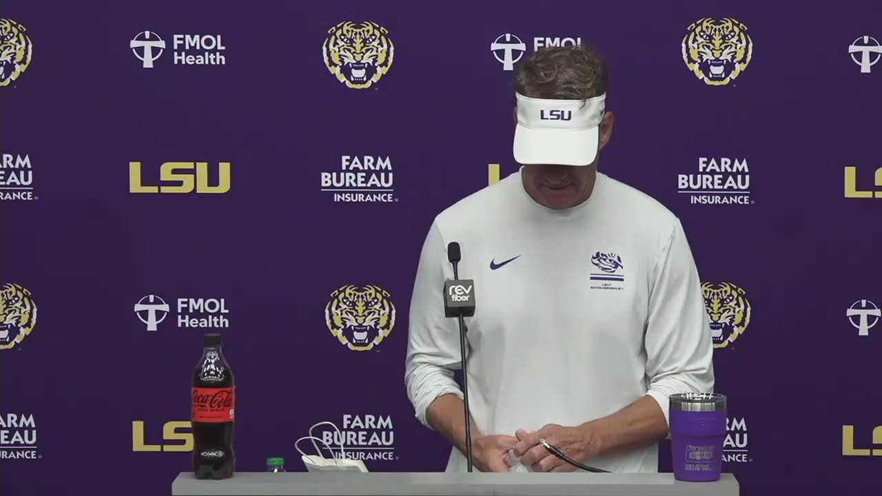 LANE KIFFIN GAMEWEEK PRESS CONFERENCE 8/31/2026