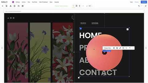 Daniel Aristizábal explores custom menus | Class with | Editor X
