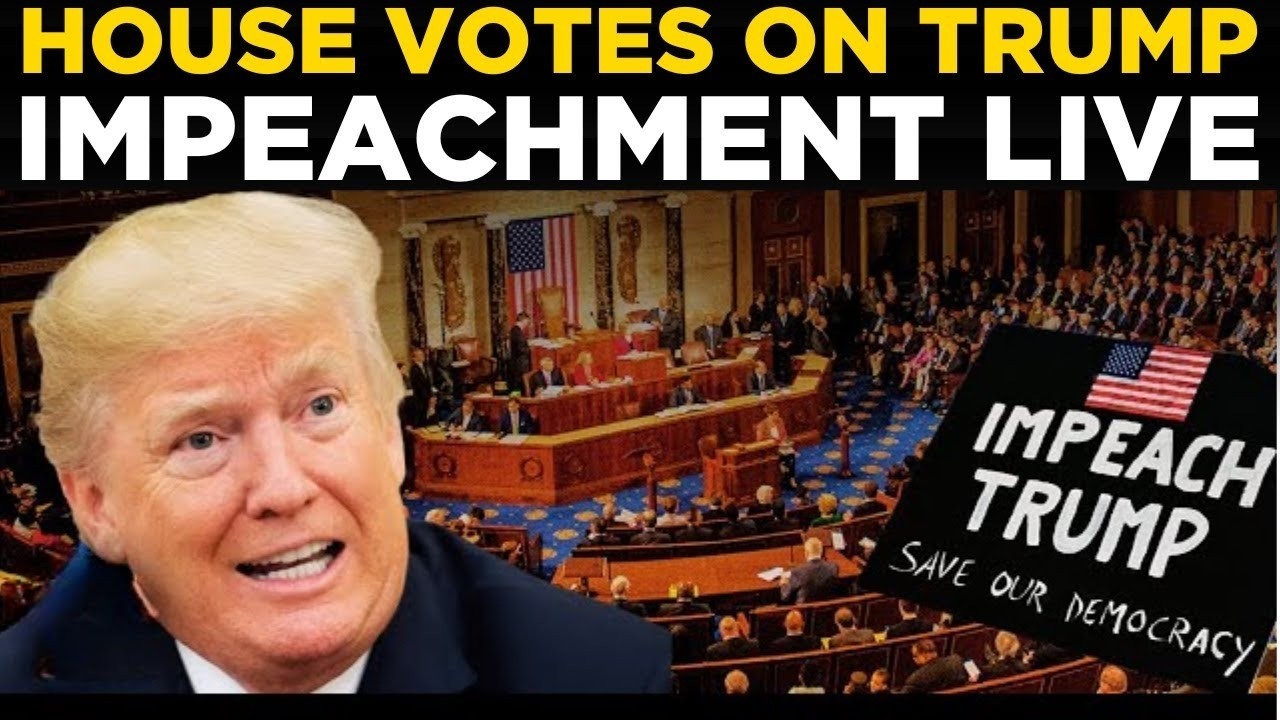 TRUMP IMPEACHMENT LIVE | House of Representatives Decides President Trump's Fate in Historic Vote 