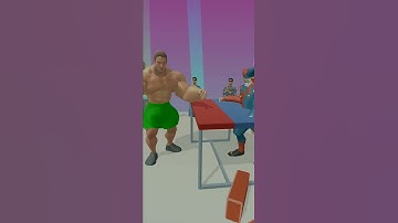 Muscle Rush Gameplay (İOS,Android) - Level 6 #shorts