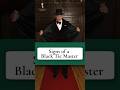 6 signs of a black tie tuxedo master