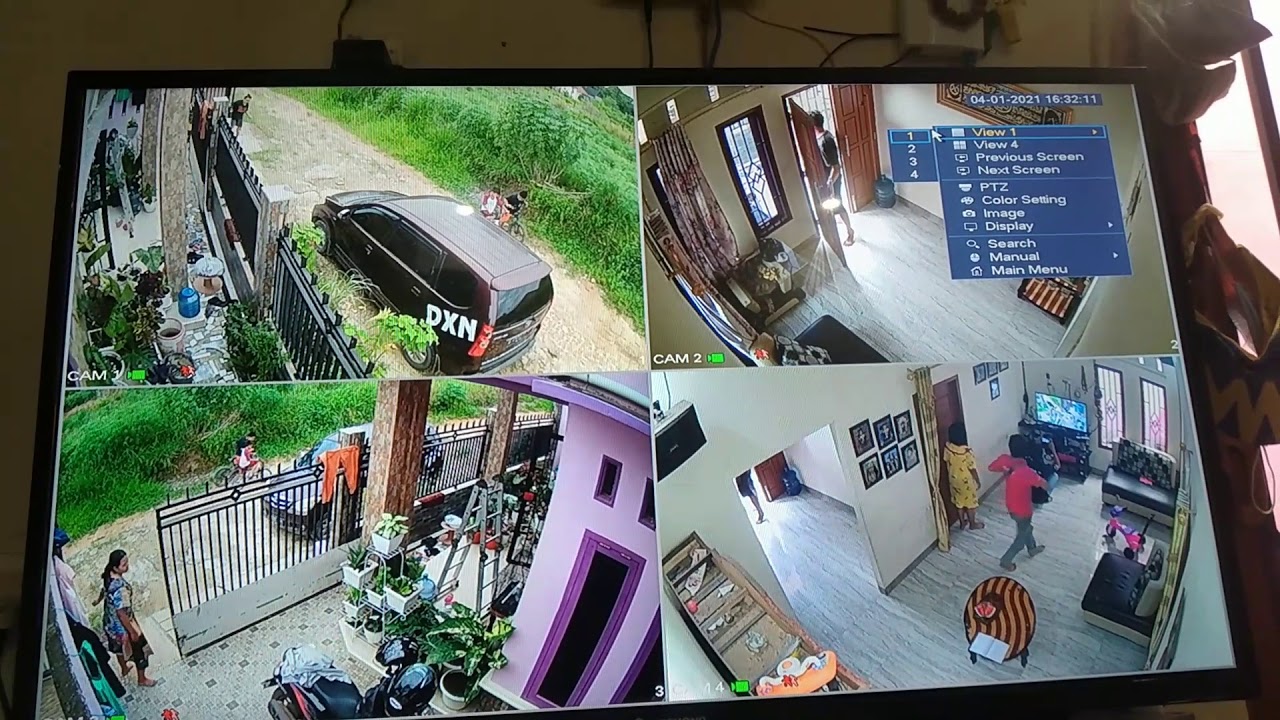 Hasil CCTV dahua 2mp 1080p mantap! YouTube