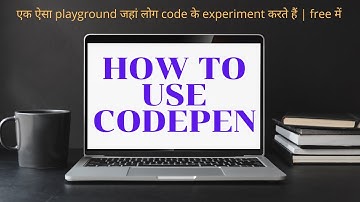 Learn to use CodePen from a co-founder of CodePen | playground for developers 🔥😍