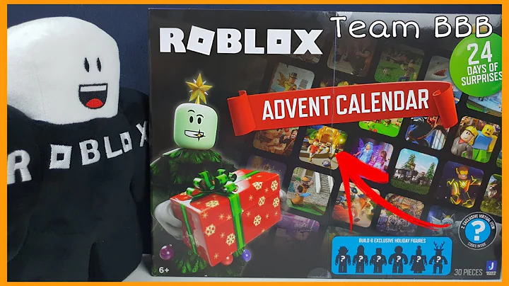 ROBLOX ADVENT CALENDAR 2021! 6 Exclusive Mini Figures 2 DLC codes and lots of Xmas Accessories