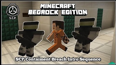 SCP : CB intro in minecraft