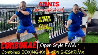 Arnis Reverse Sinawali workout