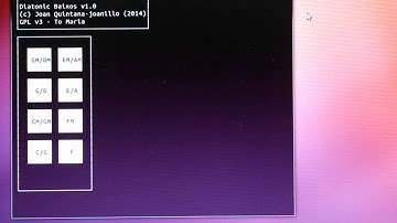 diatonicbaixos. Play-along software for studying bass buttons in a diatonic accordion