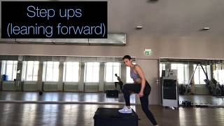 Step ups leaning forward - Fit Rigs Profile