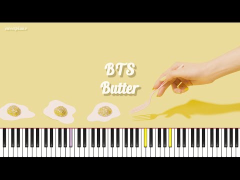 Butter (버터) (Easy Key Include) - BTS (방탄소년단)