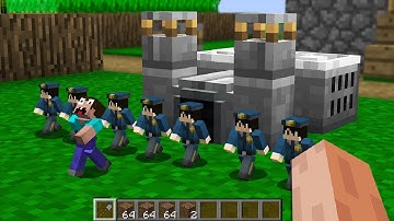 PRISON in ONE BLOCK in Minecraft Noob vs Pro