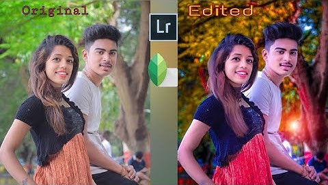 Lightroom+Snapseed Photo Editing Tutorial | Edit Like Photoshop In Android Mobile | Smooth Face
