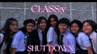 VIOLET DC - Kpop Dance Cover CLASS:y (클라씨) SHUT DOWN | LIMITED MANAGEMENT | Dance Cover Indonesia Resimi