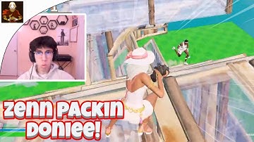 ZENN vs DONIEE😳 (1v1 BUILDFIGHT) [FORTNITE TOKEN/WAGER]