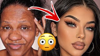 Makeup Transformation Without Plastic Surgery! #makeuptutorial
