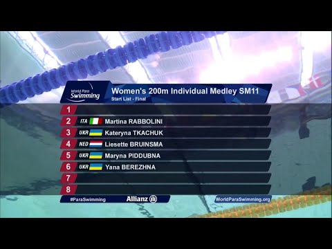Women's 200m Individual Medley SM11 Final | Dublin 2018