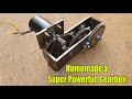 Homemade a Super Powerful Gearbox Full Metal
