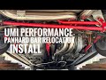 Fbody Track Bar Relocation Kit - Panhard Bar Relocation 93-02 Camaro - UMI Panhard Bar Relocation