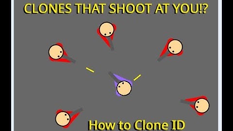 How To Make Clones Shoot Back In Scratch ( 2023 ) How to clone id