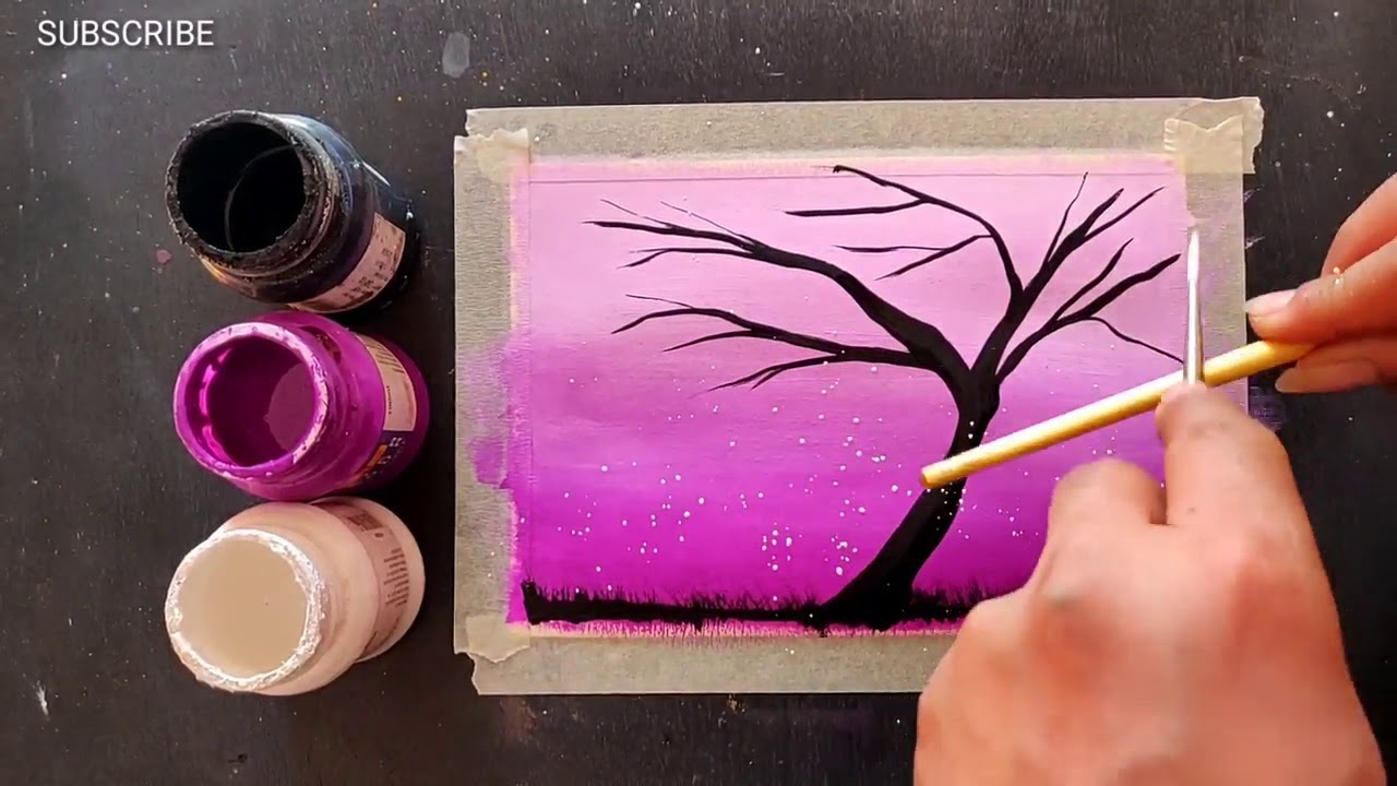 Easy Acrylic Painting Ideas For Beginners 