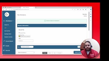 Qwickly in Canvas, attendance and contact, done in seconds  - RUTGERS quick tour 2