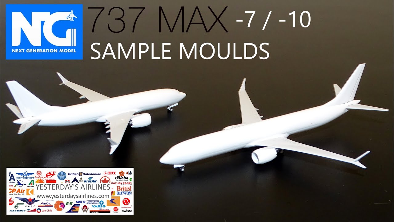 Braniff International 1:400 Scale Model Airliner Collection