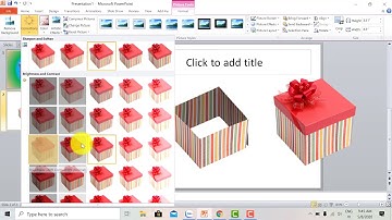 Cách làm hộp quà bí mật mở ra trong powerpoint| Mầm TuTu