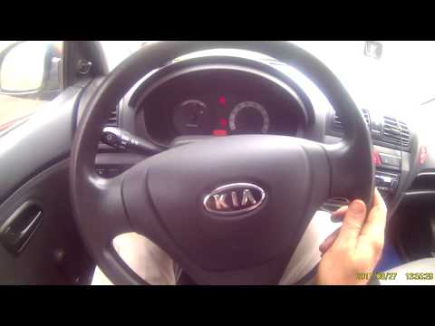 KIA PICANTO 2009 трос сцепления смазка и ручник подтяжка / 28