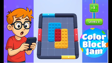 Color Block Jam Level 3 Solution Walkthrough