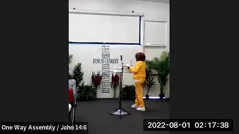 5th Sunday Service 'The 4 Women in the Word Relay"...