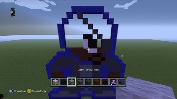 Minecraft Tutorial: How to  Make  Nick fury from Marvel 8bit