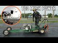 Turbo Predator 670cc Dragster Explodes at 8,500 RPM 💥