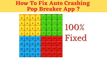 Fix Auto Crashing Pop Breaker App/Keeps Stopping App Error in Android Phone|Apps stopped on Android