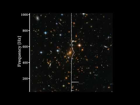 Hubble Image of Galaxy Cluster Converted Into Sound